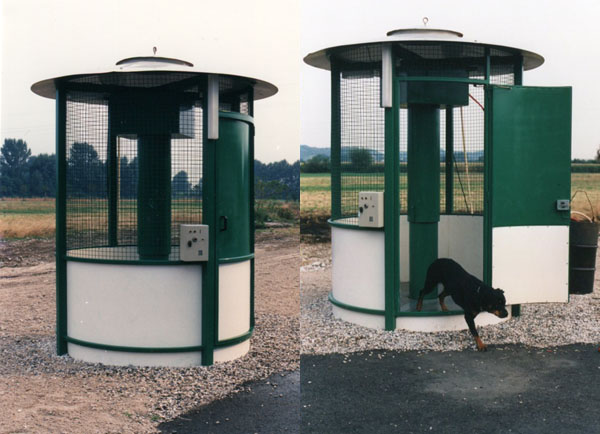 Toilette per cani 'DUDU' per spazi pubblici
